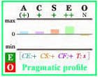 Pragmatic Big Five personality profile with frame.