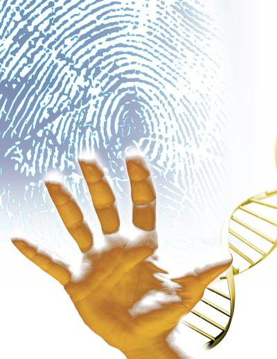 Fingerprints & DNA: health, diseases, syndromes & other medical problems.