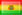 Bolivia flag - hand reading network