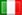Italy flag - hand reading network