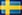 Sweden flag - hand reading network