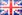 United Kingdom flag - hand reading network