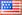 United States flag - hand reading network
