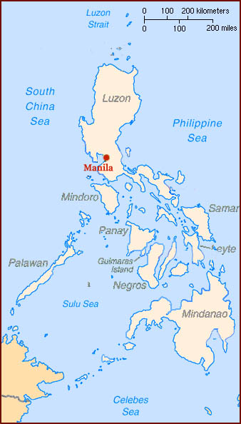 Hand reading network in Philippines: map!