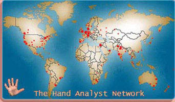 Global hand reading network.