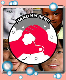 Hands on hand hygiene.