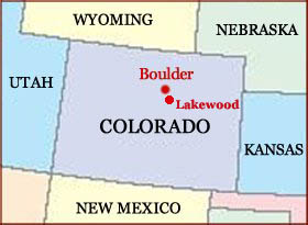 Hand reading network in the state of Colorado (US): map!