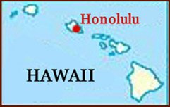 Hand reading network in the state of Hawaii (US): map!