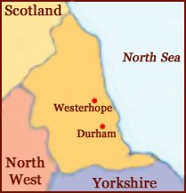 Hand reading network in North East (England): map!