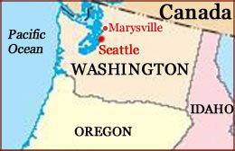 Hand reading network in the state of Washington (US): map!