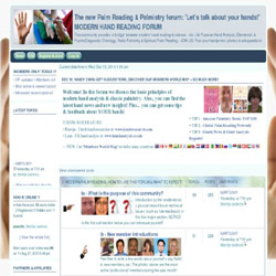 The Modern Hand Reading Forum: discover hand analysis, palm reading & palmistry!