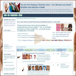 Modern Hand Reading Forum: discover hand analysis, palm reading & palmistry!