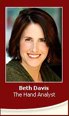 Handanalyst Beth Davis - A Career in Palmistry?