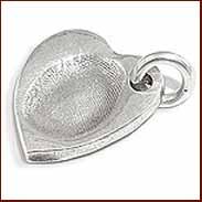 Fingerprints fashion accessory heart