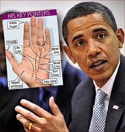 Barack Obama Palmistry