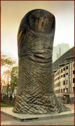 The thumb (le pouce) by César, La Defense - Paris.