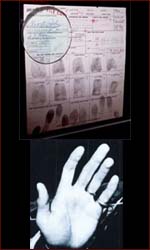 Elvis Presley's fingerprints