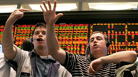 The finger length of stock traders