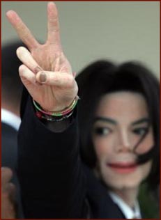 Unhas de Michael Jackson em 2005.