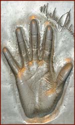 Een tweede 'hand cast' van Michael Jackson!