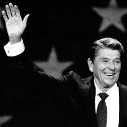 Ronald Reagan: his right hand.