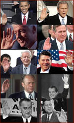 De handen van 10 presidenten uit de V.S.: van Barack Obama tot John F. Kennedy!
