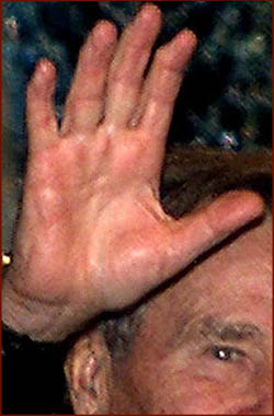 Former US president George H.W. Bush: his right hand.