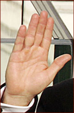 The right hand of George W. Bush.