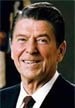 IDRlabs portrait: Ronald Reagan.