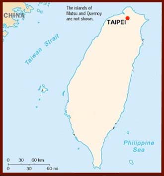 Hand reading network in Taiwan: map!