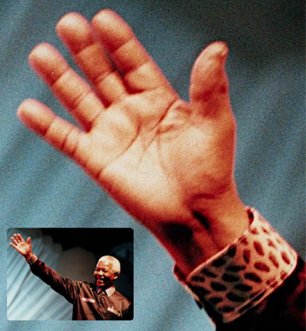 Nelson Mandela's right hand.