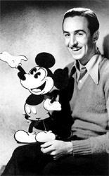 Walt Disney created Mickey Mouse.